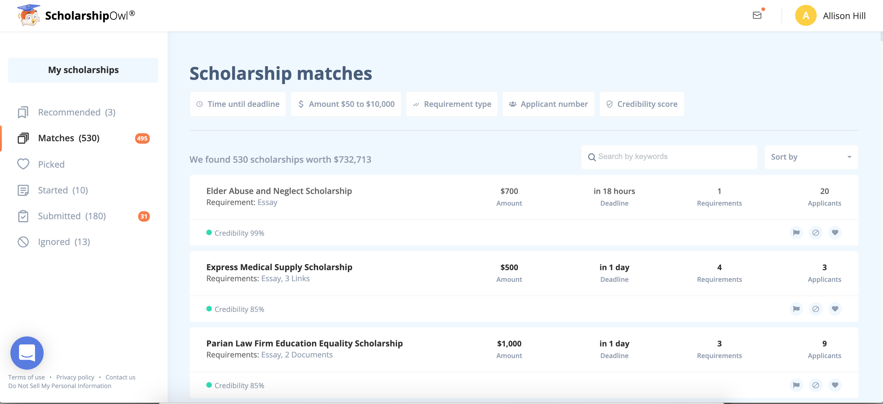 Matches